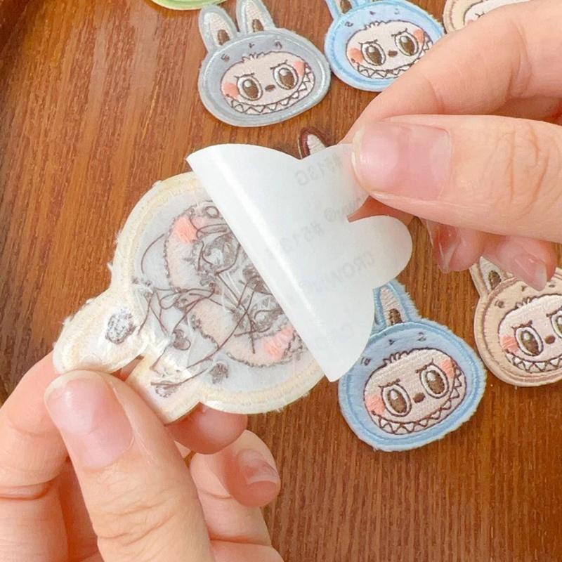 Cute Embroidery Cloth Patch Diy Sweater Scarf Decoration Sticker Down Jacket Hole Decoration Cloth Sticker