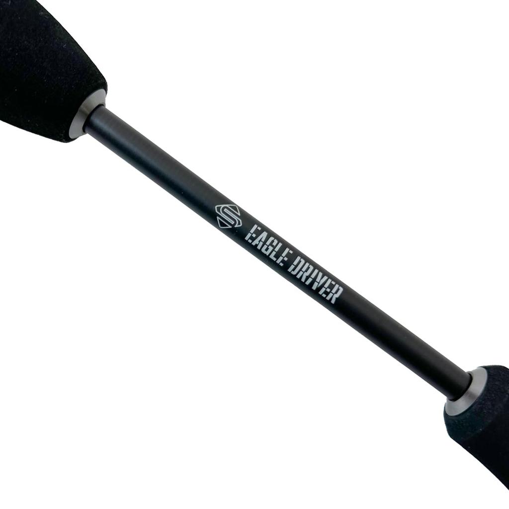 Tsulino KAHUNA LIGHT GAME 622UL-S [Canna da Pesca a Spinning Leggera per Acqua Salata/Canna da Ajing/Canna da Mebaring] (622UL-S [EAGLE DRIVER])