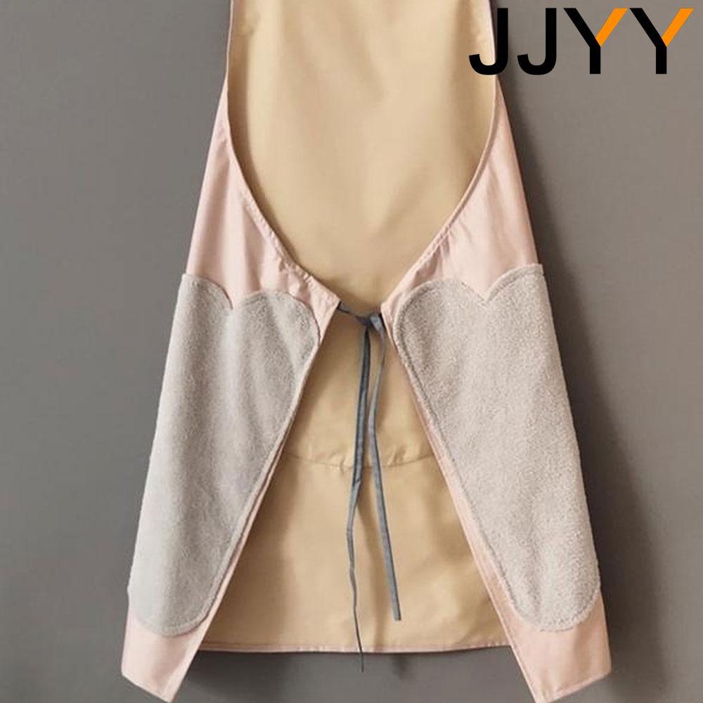 Waterproof Apron for Women Cute Kitchen Apron Oil Proof with Hand Wiping Cover Wholesale Home Cleaning Accessories