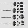 Subaru Forester, Outback, XV, Legacy Anti-Rattle TRD Door Lock Buckle Cover - Stainless Steel Car Accessory.