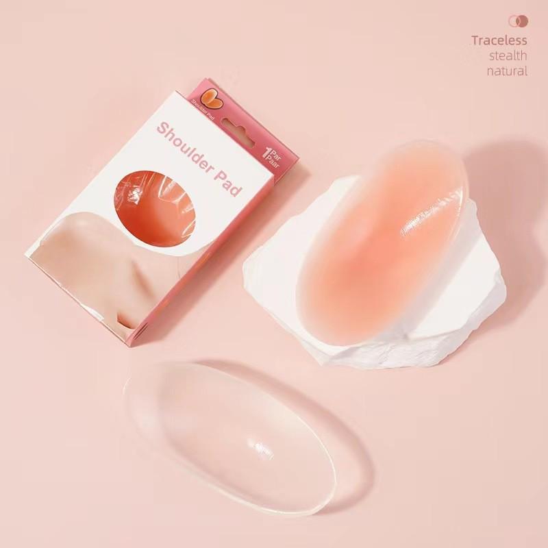 Silikon-Schulterpolster für abfallende Schultern - Rutschfest, unsichtbar, schmalwinklige Unterstützung für Männer und Frauen
