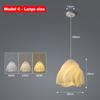Modern 3D Printing Kitchen Bar LED Pendant Lights Bedroom Bedside Chandelier Bedroom Study Restaurant Island Cafe Hanging Light