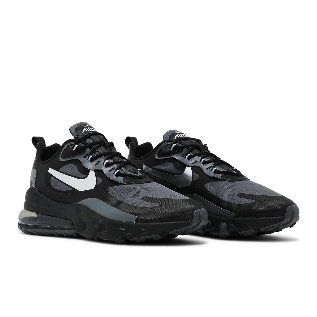 Nike Air Max 270 React WTR 'Waterproof' (Unisex) Black / Dark Grey / Metallic Silver Running Shoes CD2049 001