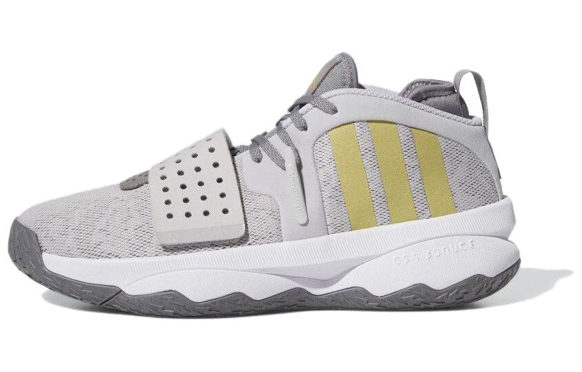 adidas Dame 8 Extply Light Solid Grey Gold Metallic IG8086 40