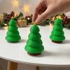 Simulation Spring Christmas Tree Figurine Bendable Christmas Tabletop Ornament  Office