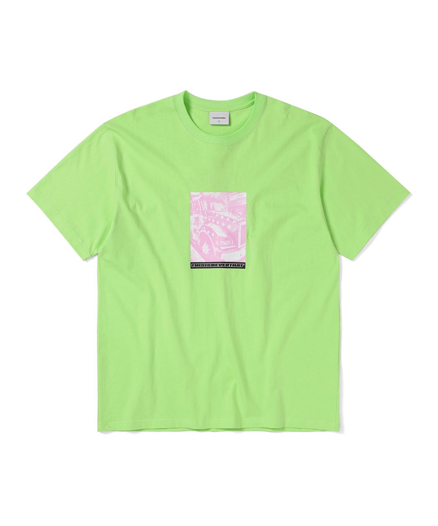 This Is Never That Old Truck Tee Light Green M