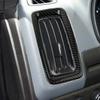 Console Side Air Vent Outlet Cover Trim For Chevrolet Colorado 14+Carbon Fiber