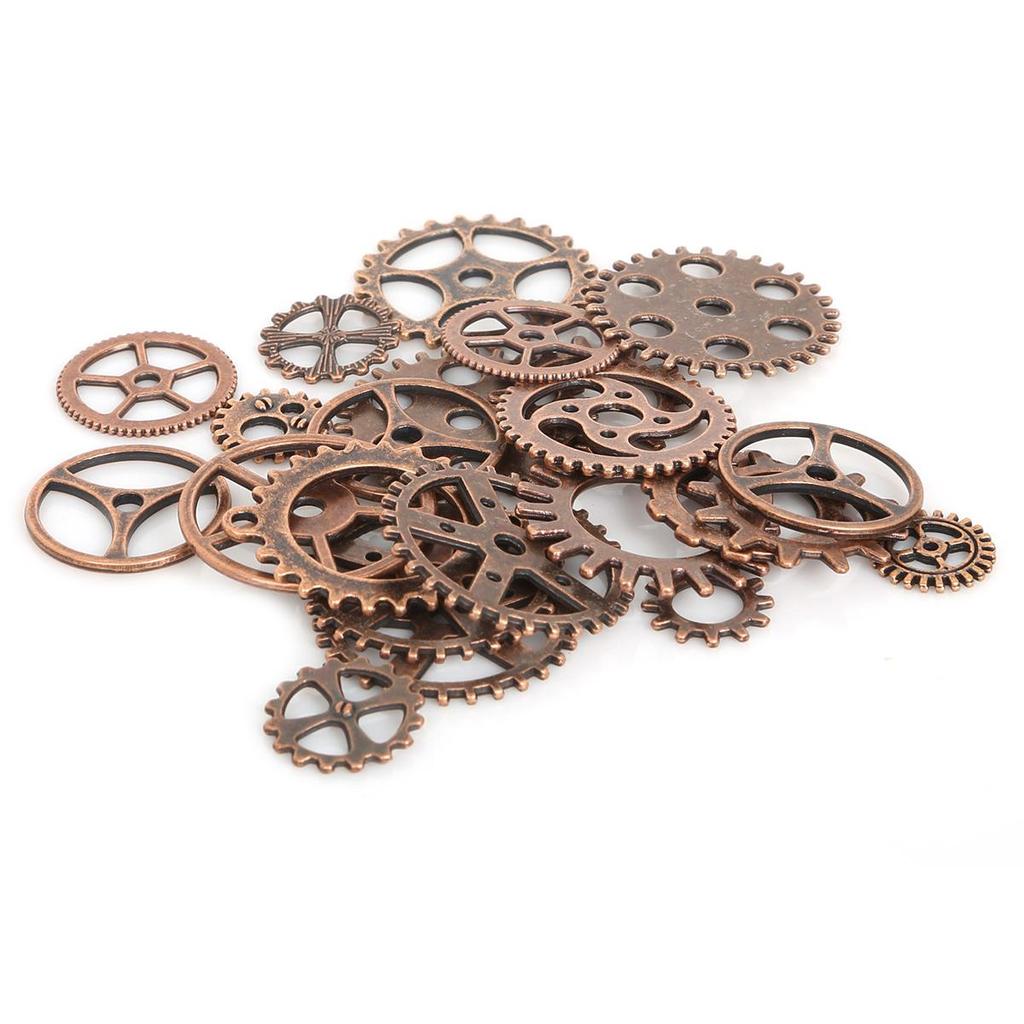 Metal Mixed Gear Charm Pendant DIY Jewelry Accessories Findings Supplies For Jewelry Making