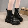 Fashion Boots Female Pastoral Floral Wind Fresh Natural Vacation Casual Fairy Wind Dating Vintage Premium