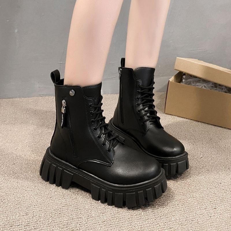 Fashion Boots Female Pastoral Floral Wind Fresh Natural Vacation Casual Fairy Wind Dating Vintage Premium