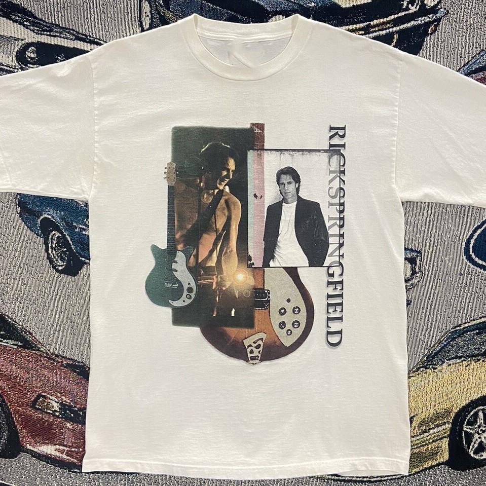 Новая футболка унисекс 90-х Rick Springfield Karma Tour Рождественский подарок S-5XL CA326 XL