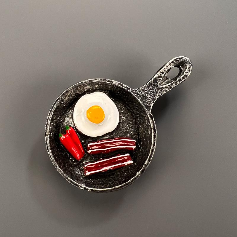 Magnet de Frigider Jucărie Alimentară Stereoscopică 3D - Autocolant Magnetic Decorativ Creativ