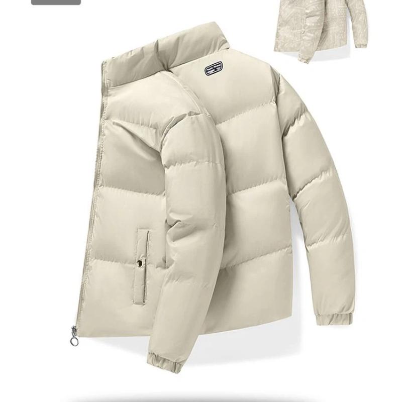 

Пуховик Зимова Потовщена Бавовняна Куртка Чоловіча Двостороння Нова Повсякденна Універсальна Бавовняна Куртка XXL хакі