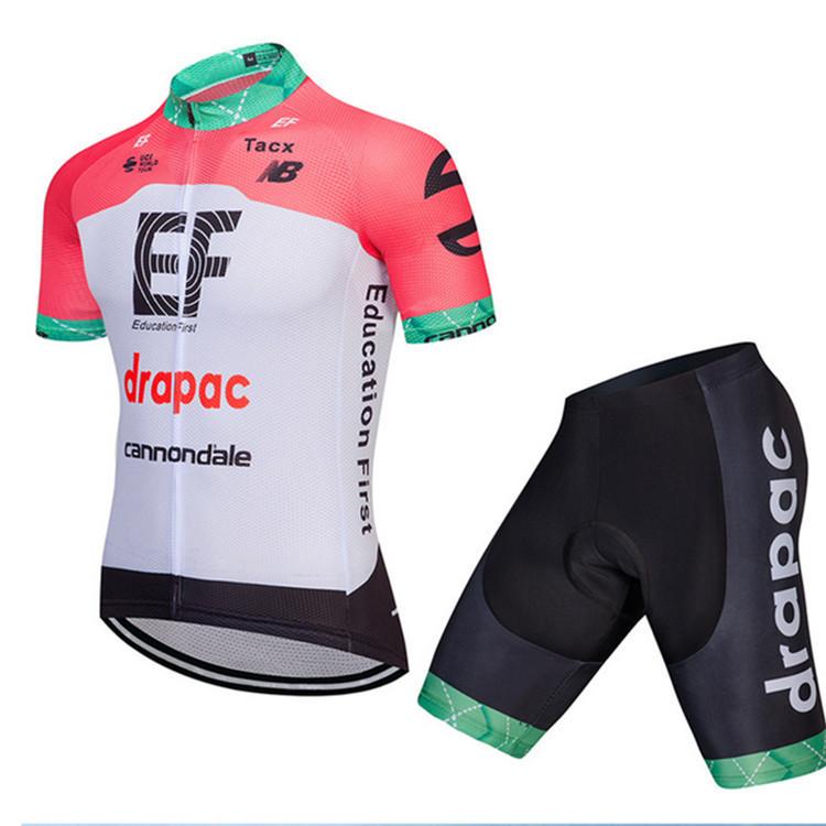 Correa Edición Equipo Conjunto de Traje de Ciclismo Manga Corta para Ciclismo al Aire Libre, Manga Corta de Verano