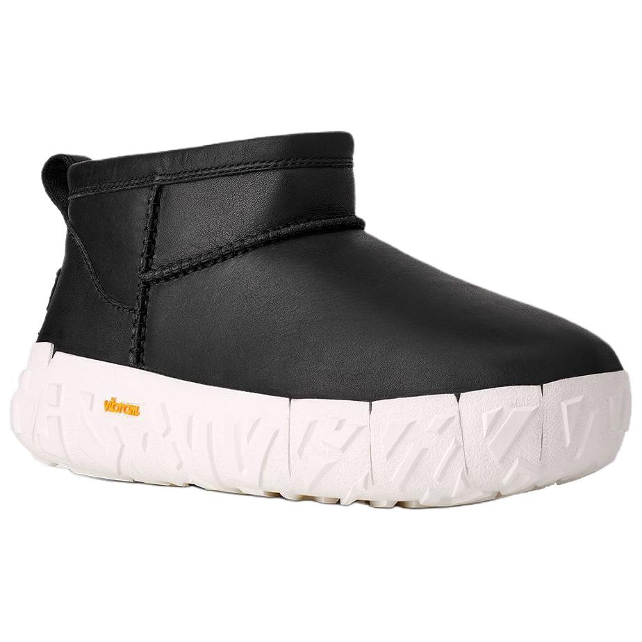 UGG Cl Ultra Mini Wrap Tech Fashion Comfortable Versatile Simple Classic Short Snow Boots Men Boots Black 1171215-BKJ