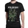 T-shirt Homme Metal Gear Solid 3 Snake Génial T-shirts en Coton Pur Manches Courtes T-shirts Col Rond Vêtements Classique