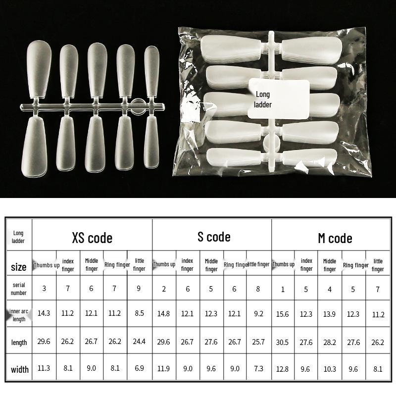 

Seamless Handmade Wearable Nail Tips - No Carving or Grinding Required, Advanced Full/Half Cover False Nails for Special Manicures