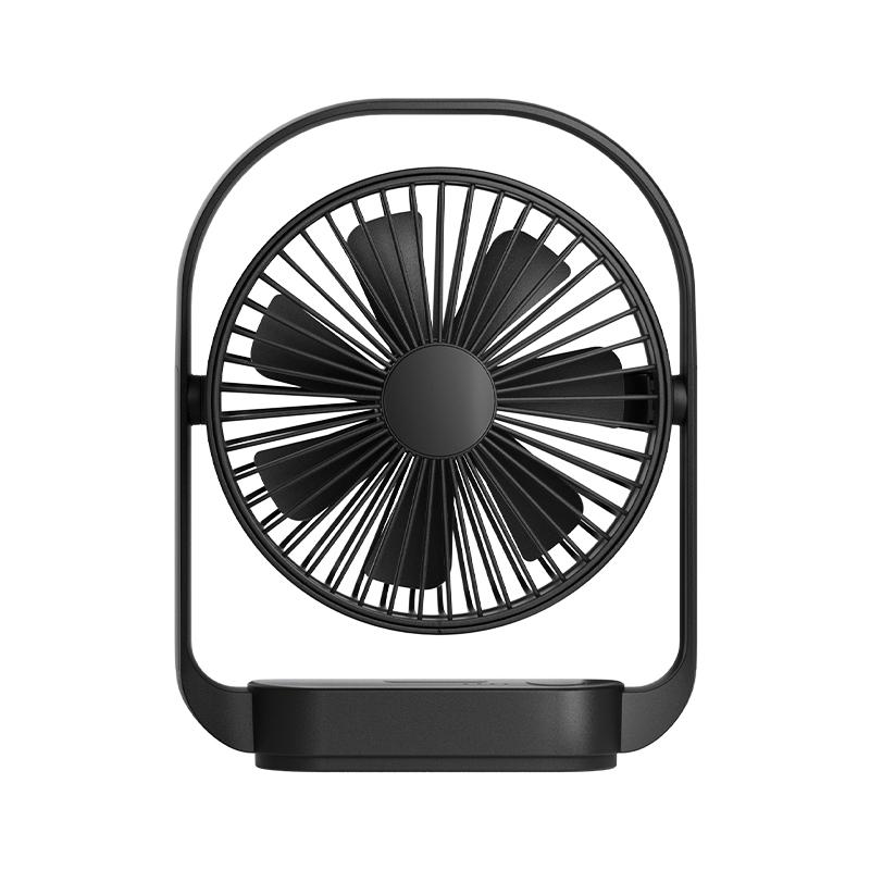 LK006 New Desktop Charging Small Fan Multi-function Ultra-quiet Night Light Office Home Portable Charging Summer Electric