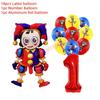 Amazing Birthday Decorations Digitaled Circus Tableware Plate Cup Napkin for Kids Party Photo Props Baby Shower Party Supplies F