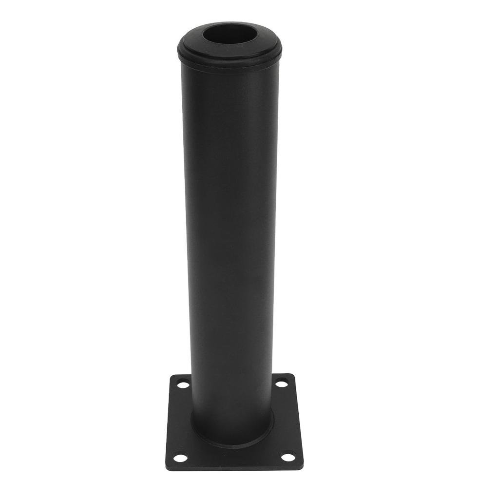 Deck Umbrella Mount Flag Pole Holder Base Bracket Adjustable Table Umbrella Stand for Garden Backyard Balcony