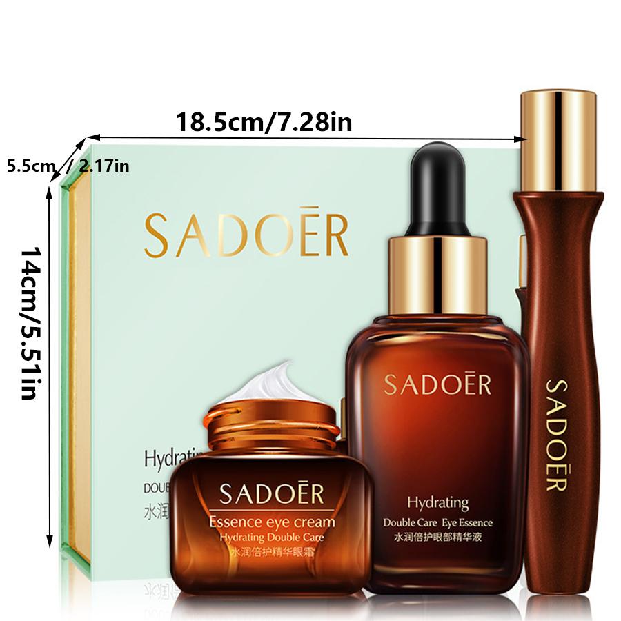 Hydrating Care Essence Eye Care Set Hydrating Wrinkling Moisturizing and Anti-aging Eye Care Set