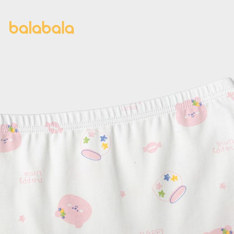 Balabala Girls' Cotton Boxer Briefs 3-Pack