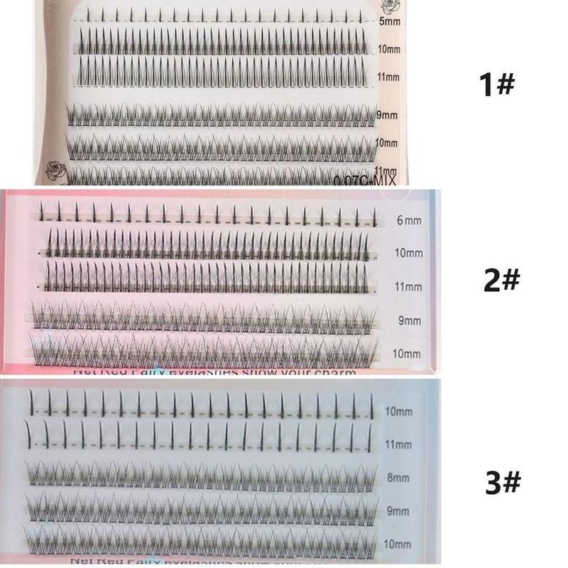 Lashie - Natural Wispy Cluster Lower False Eyelashes