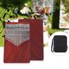 Kalimba Thumb Piano Small Portable Wooden 17 Key Finger Beginner Music Instrument K17A