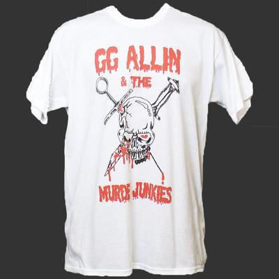 GG ALLIN MURDER JUNKIES PUNK ROCK HARDCORE METAL T-SHIRT Unisex S-3XL