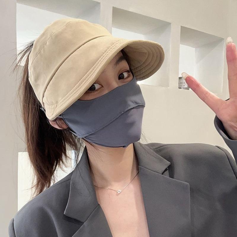 Ruth Cap Versatile Empty Top Hat Sun Hat Can Hang Mask Sun Hat UV Protection Sun Hat