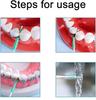 50~100Pcs Silicone Interdental Brush Disposable Dental Floss Picks Cleaning Between Teeth Soft Hilo Dental Brace Brush Toothpick