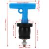 Unique Bolt Compression Rubber Scupper Plug Stainless Steel Screw Expansion Rubber Plug  For Yachts