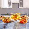 VISIONS 0.8L Crystal Clear Glass Saucepan