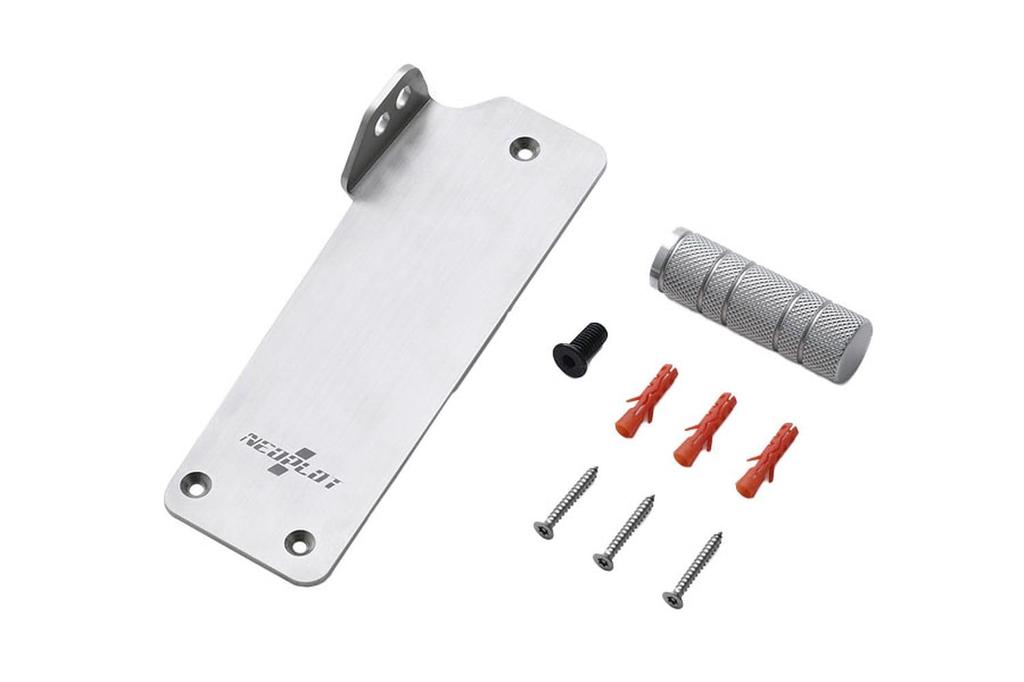 Podpórka na stopę NEOPLOT NEO NP73250 Regulowana pozycja lewej stopy do Nissan Note MT 7cm nismo-S (E12 zmodyfikowany) pojazdy, Srebrny,