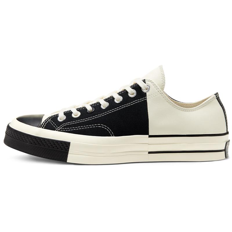 

Converse Chuck Taylor All Star 1970-е Круглый носок Шнуровка Низкие эспадрильи Унисекс Черно-белый 36