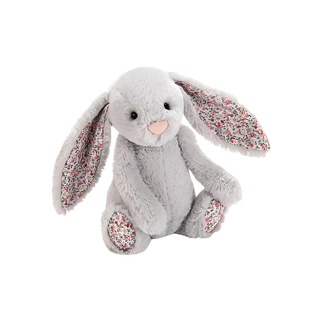 

JELLYCAT Bonnie Rabbit Blossom Silver Flower Ears Soothing Doll Plush Doll 13cm/18cm/31cm/36cm Height 18 cm-Box Not Included