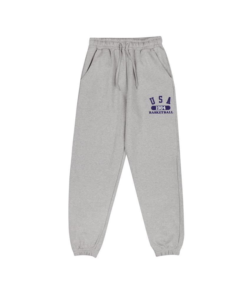 CREAM SODA LAB Usa Logo Training Jogger Pants Grey