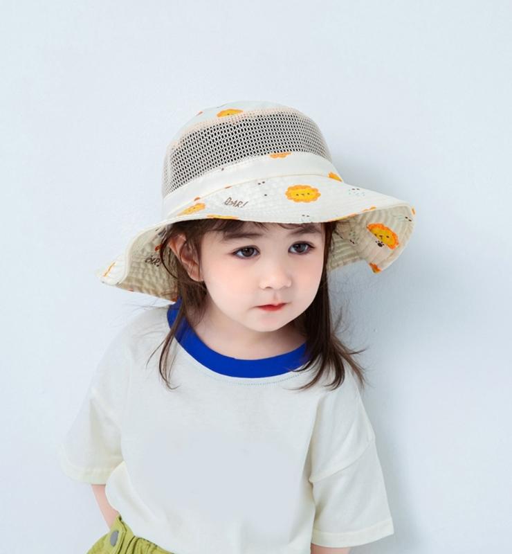 Chapeau Bob Queue de Cheval Élégant Respirant Chapeau de Pêcheur pour Enfants Joli Chapeau de Forme pour Plage Camping