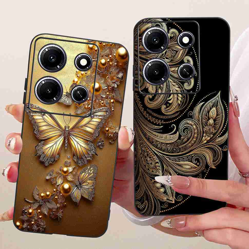 Phone Case For Infinix Note 30i X6716 Stylish Painted Cover For Infinix Note30i Note 30i Soft Silicone Shockproof Cover Fundas