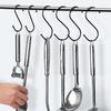 10/20 Stück S-förmige Haken Edelstahl Schlüsselhalter Hängeorganisatoren Badezimmer Küche Zuhause Garten Hängendes Kleideraufbewahrungswerkzeug