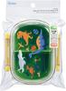 Skater Children's Bento Box, Fluffy Lunch Box, 1 Tier, 360ml, Made in Japan, Dishwasher Safe, Microwave Safe, Dinosaur Dinosaur 26 Boys QAF2BA-A