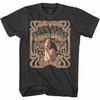 Janis Joplin Nouveau Style Smoke Adult T-Shirt