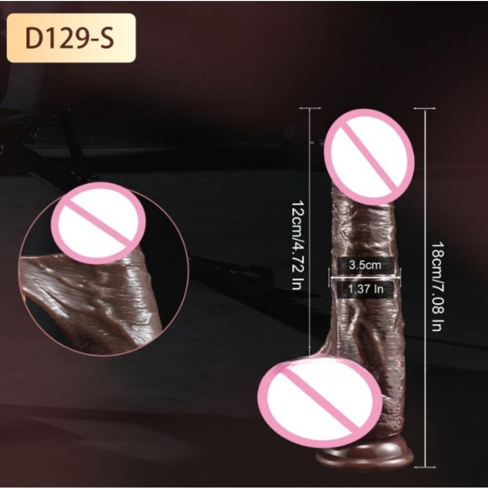 Realistic Sliding Foreskin Dildo for Women Testicles Penis sexy adult Strapon Dildos Masturbator Big Dick Anal plug 18+ Sex Toys