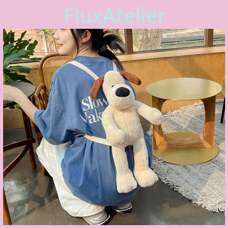 Plush Backpack Wallacegromit Wear Clothes Dog Bag Cartoon Toy Kids Gift Cute