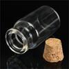 High Temperature Resistance Containers Glass Craft Mini Cork Stopper Glass Bottle Mini Messages Jar