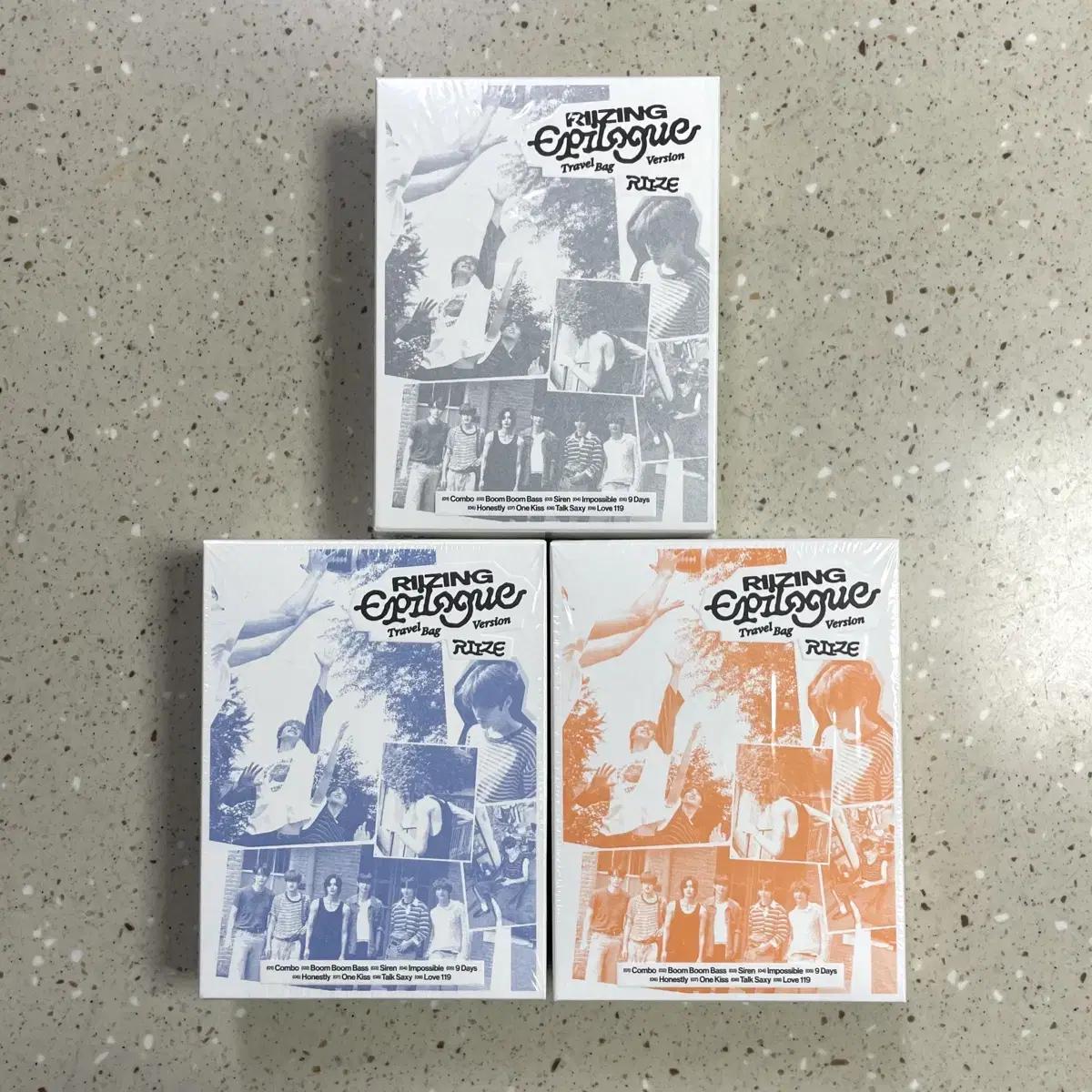 

Riize Rising Epilogue Travel Back Ver. Sealed Album Set