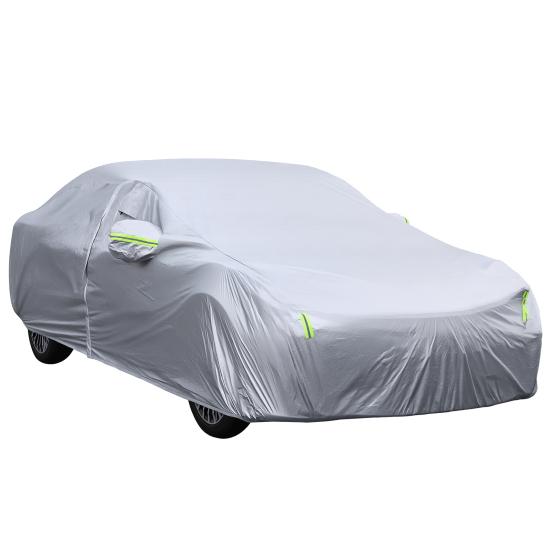 Autoabdeckung, Wasserdichte Ganzjahres-Autoabdeckung, Auto-Schneeabdeckung für 2010-2025 Camry LE/Corolla LE/für Benz E-Klasse, mit Belüftungslöchern, Enthält