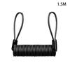 1.5m Disc Lock Reminder Cable, Anti-Theft Motorbike Motorcycle Wheel Disc Brake Alarm Lock Reminder Cable For Motorcycle Parts