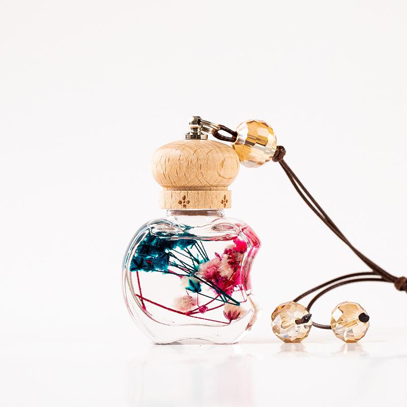Immortal flower Car Air Freshener Hanging Perfume Pendant Bottle Auto Essential Oils Perfume Bottle Diffuser Auto Ornaments