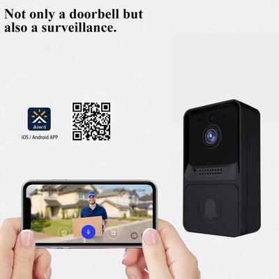 Smart Home WIFI Doorbell Wireless Door Bell Security Camera Night Vision Intercom for Apartments